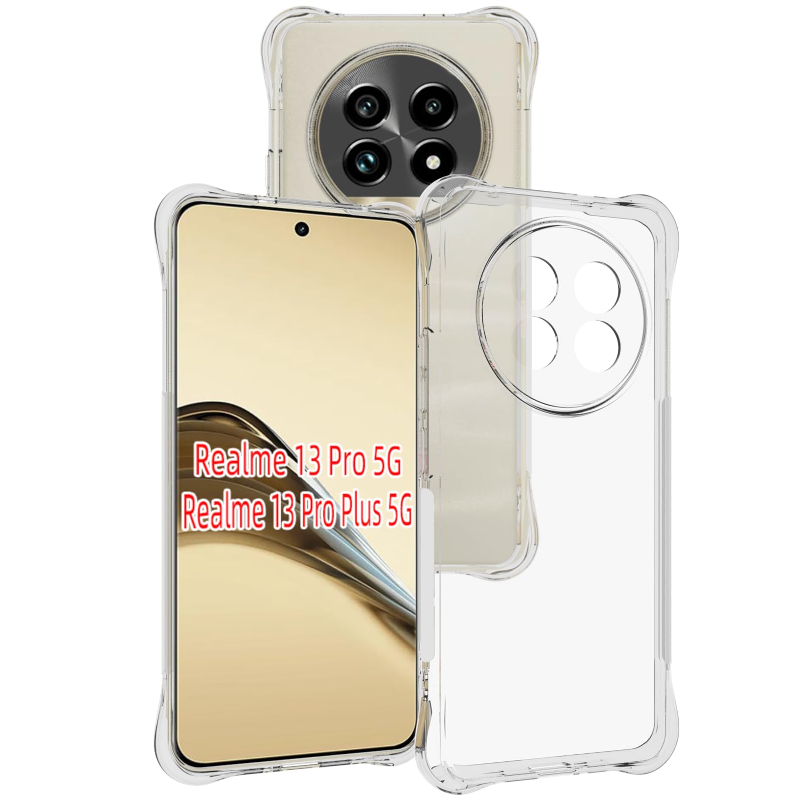 Amazon.com: USTIYA Case for Realme 13 Pro+ 5G / Realme 13 Pro 5G